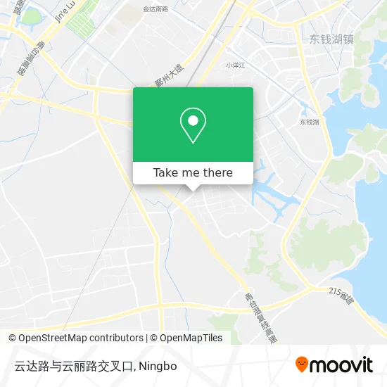 云达路与云丽路交叉口 map