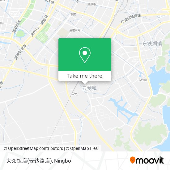 大众饭店(云达路店) map