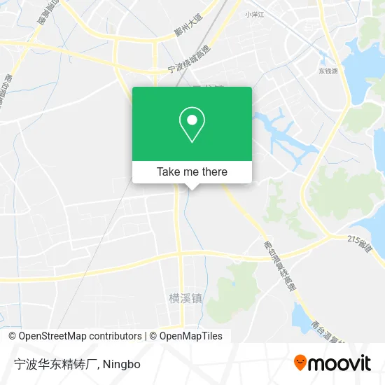 宁波华东精铸厂 map