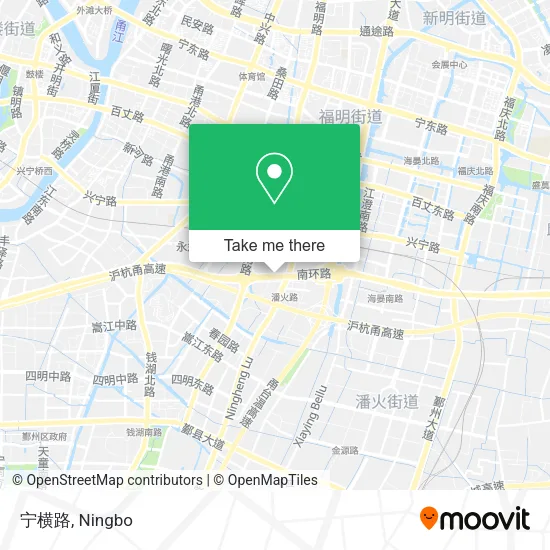宁横路 map