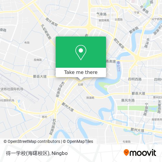 得一学校(海曙校区) map