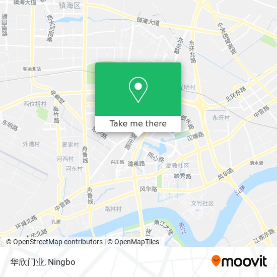 华欣门业 map