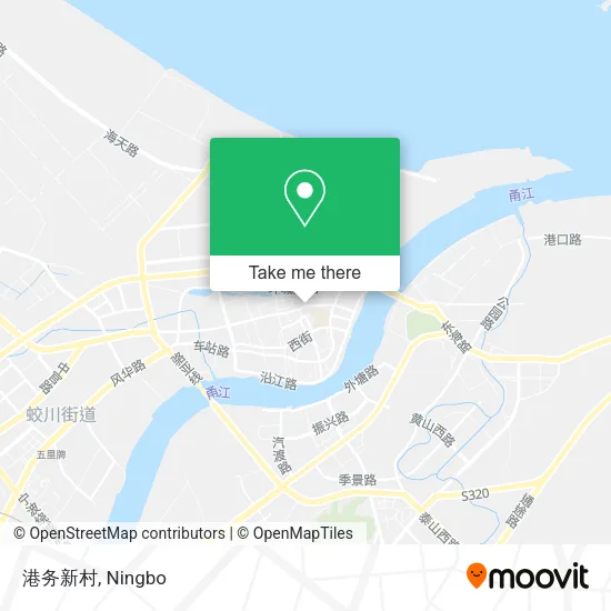 港务新村 map