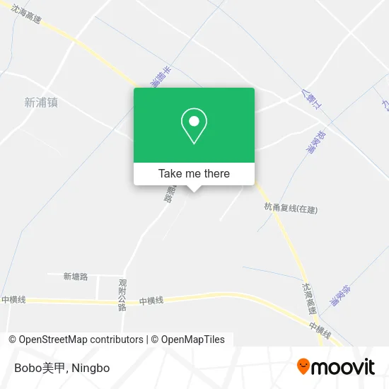 Bobo美甲 map