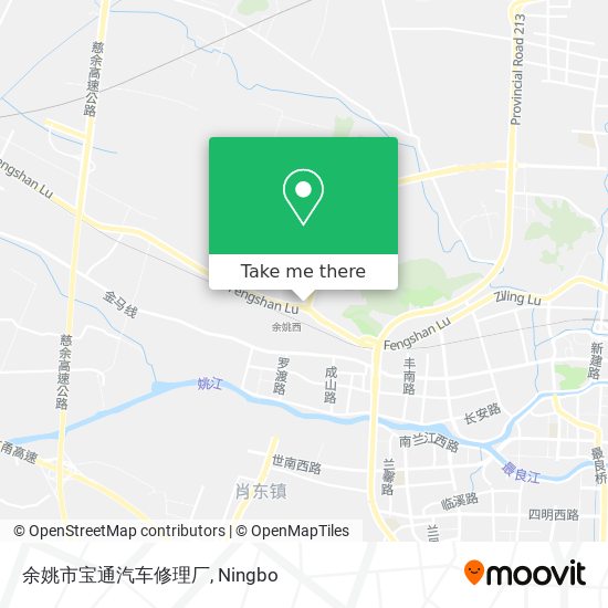 余姚市宝通汽车修理厂 map