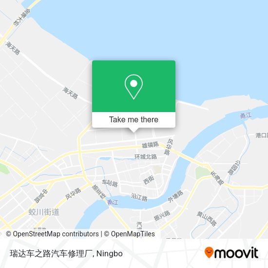 瑞达车之路汽车修理厂 map