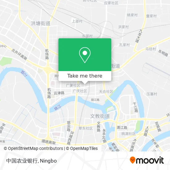 中国农业银行 map