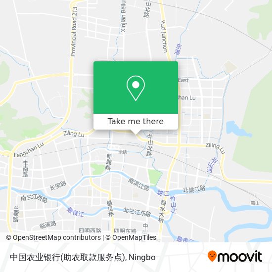 中国农业银行(助农取款服务点) map