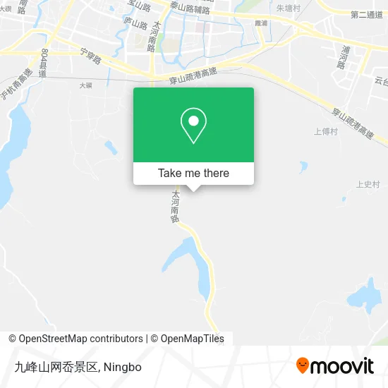 九峰山网岙景区 map