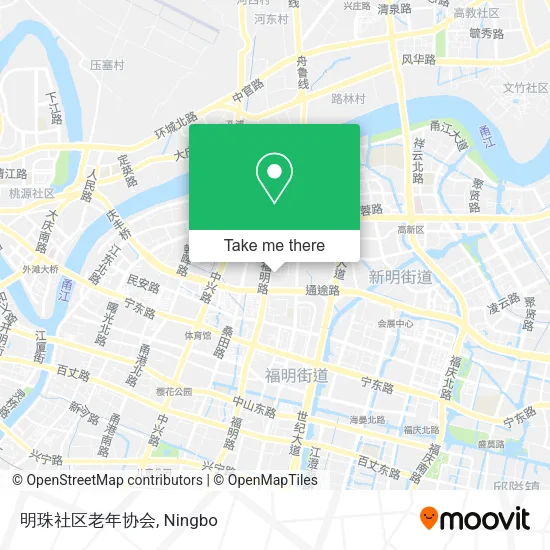 明珠社区老年协会 map