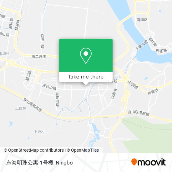 东海明珠公寓-1号楼 map