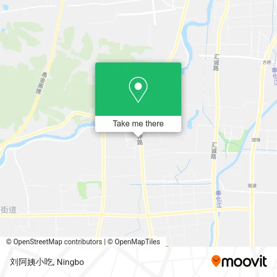 刘阿姨小吃 map