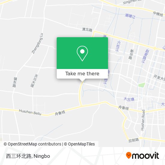 西三环北路 map