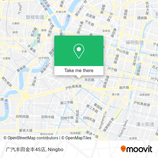 广汽丰田金丰4S店 map