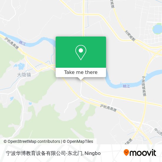 宁波华博教育设备有限公司-东北门 map