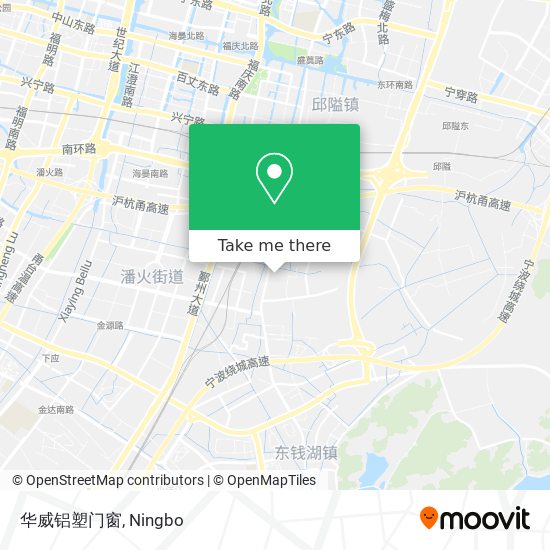 华威铝塑门窗 map
