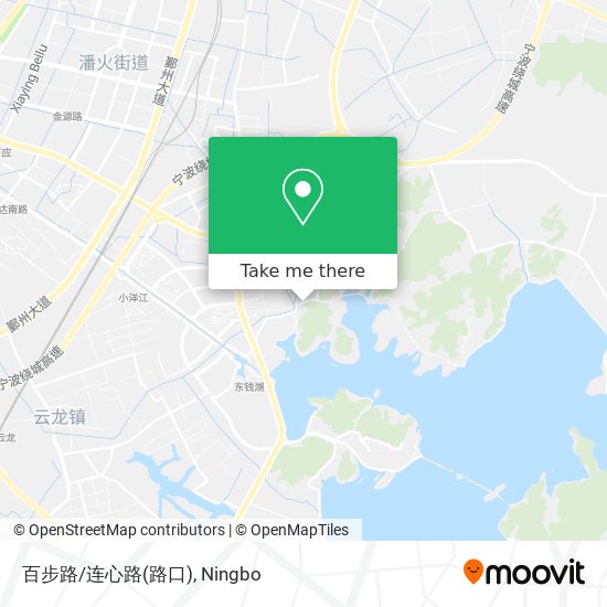 百步路/连心路(路口) map