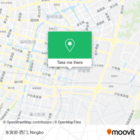 东寅府-西门 map