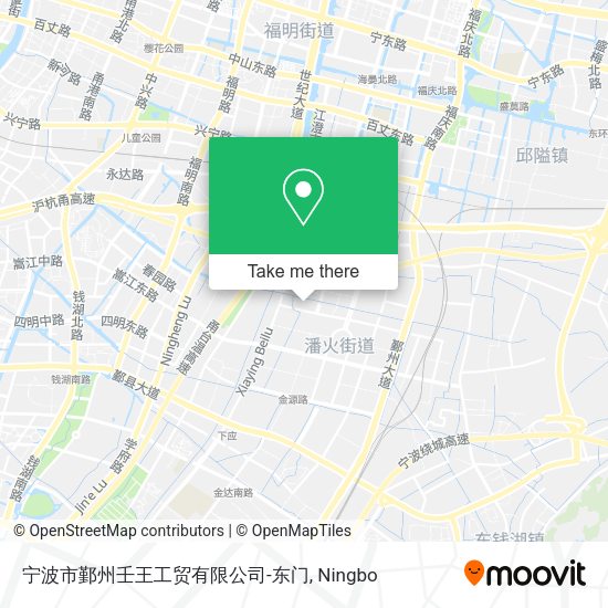 宁波市鄞州壬王工贸有限公司-东门 map
