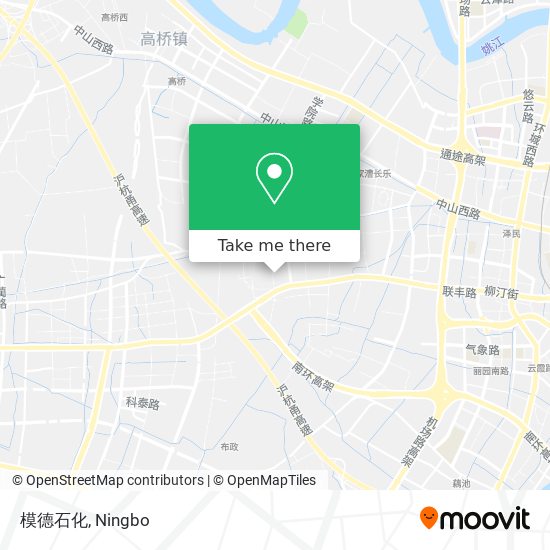模德石化 map