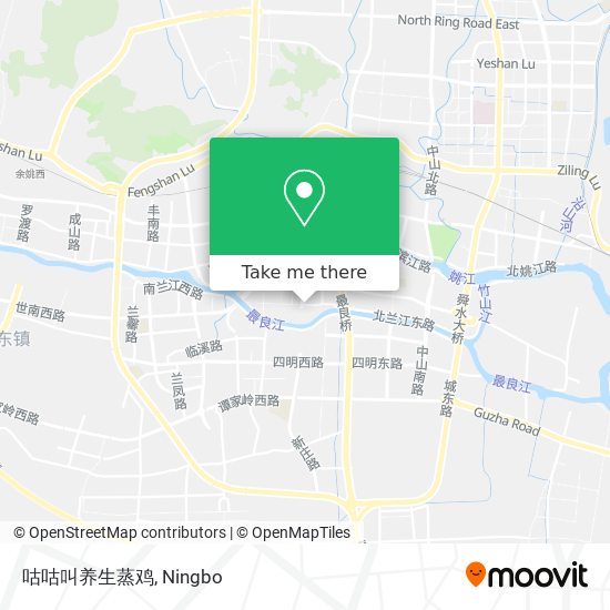 咕咕叫养生蒸鸡 map