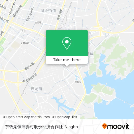 东钱湖镇庙弄村股份经济合作社 map