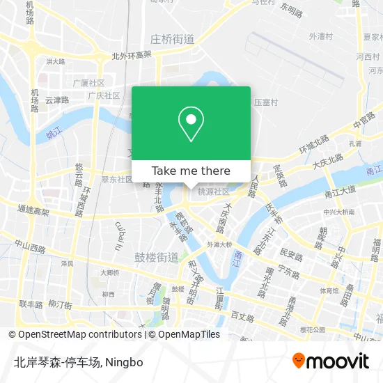 北岸琴森-停车场 map