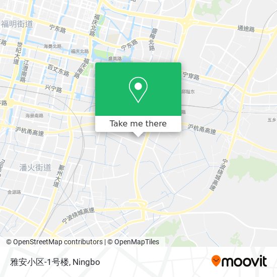 雅安小区-1号楼 map