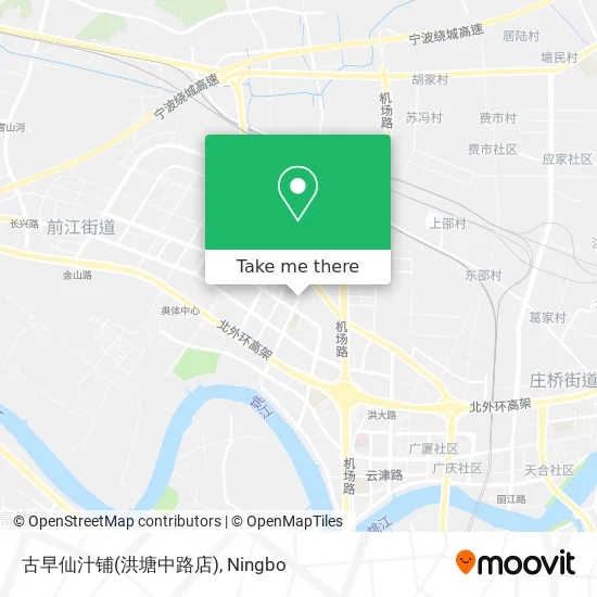 古早仙汁铺(洪塘中路店) map
