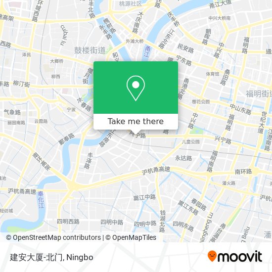 建安大厦-北门 map