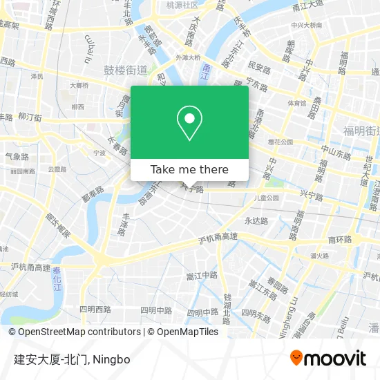 建安大厦-北门 map