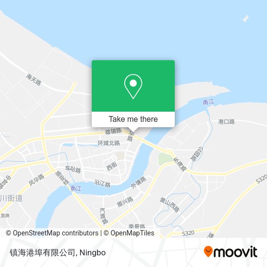 镇海港埠有限公司 map