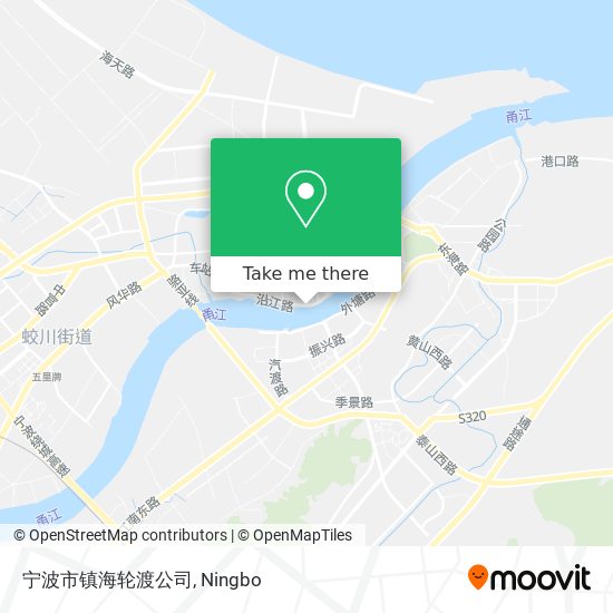 宁波市镇海轮渡公司 map