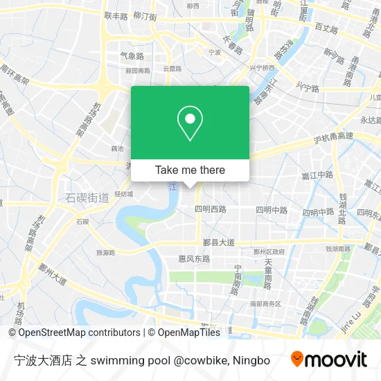 宁波大酒店 之 swimming pool @cowbike map