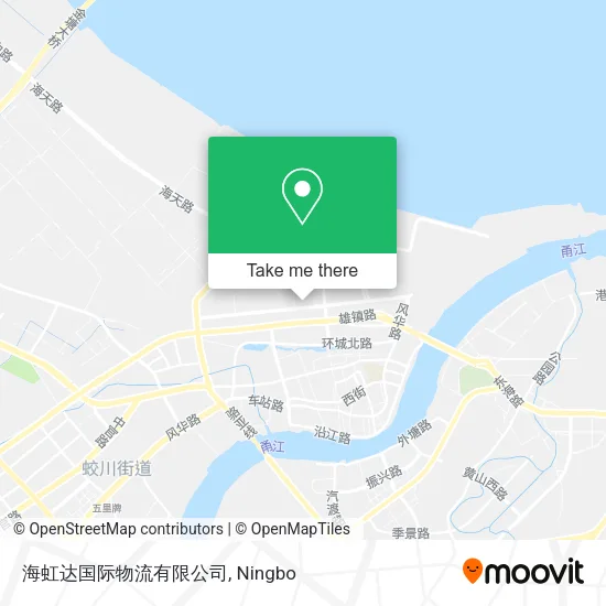 海虹达国际物流有限公司 map