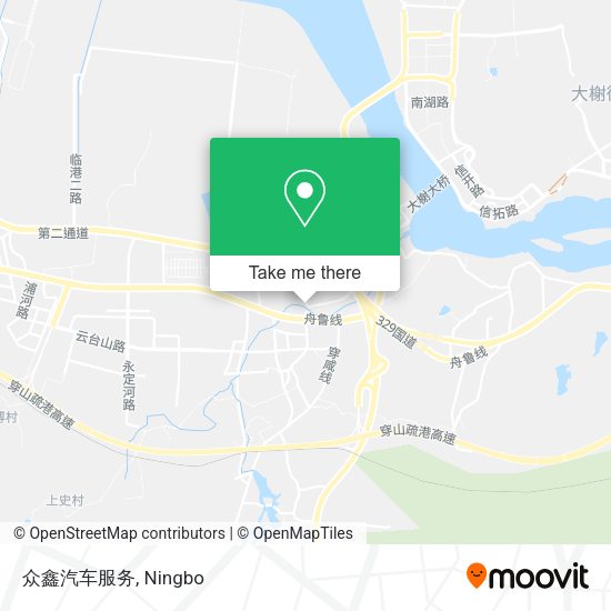 众鑫汽车服务 map