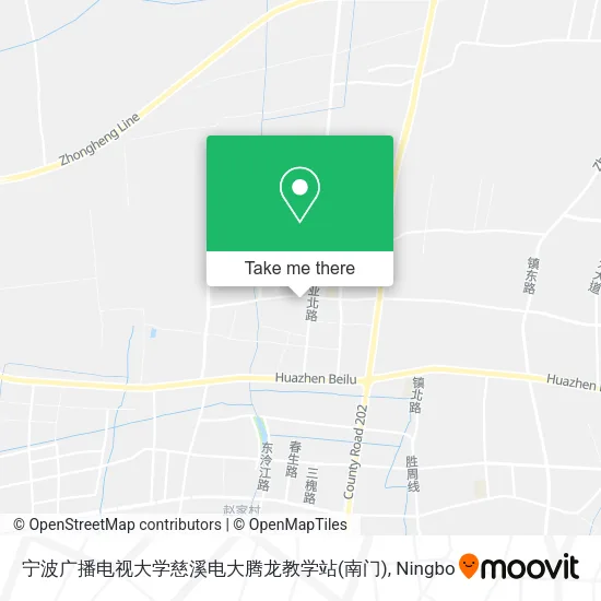 宁波广播电视大学慈溪电大腾龙教学站(南门) map