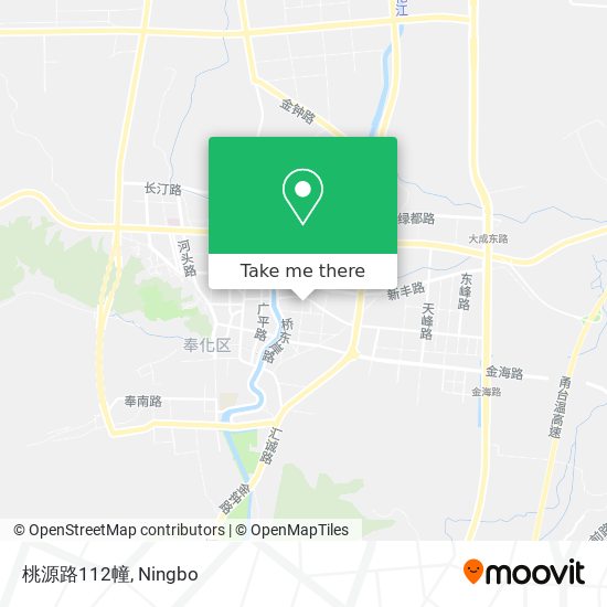 桃源路112幢 map