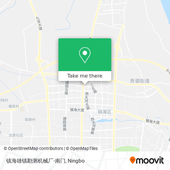 镇海雄镇勘测机械厂-南门 map