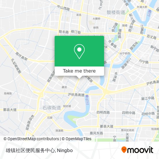 雄镇社区便民服务中心 map