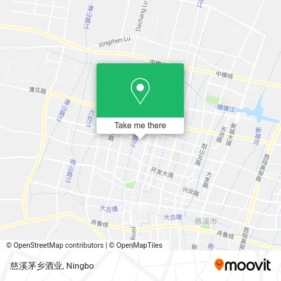 慈溪茅乡酒业 map