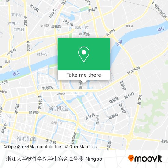 浙江大学软件学院学生宿舍-2号楼 map