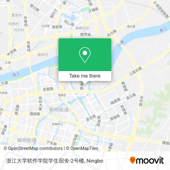 浙江大学软件学院学生宿舍-2号楼 map