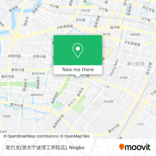 星巴克(浙大宁波理工学院店) map