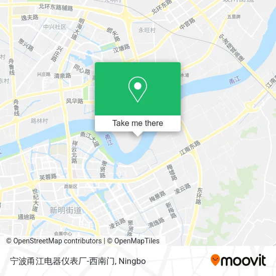 宁波甬江电器仪表厂-西南门 map