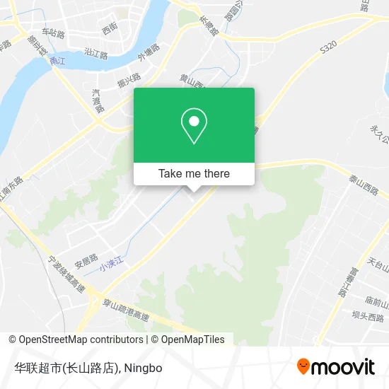 华联超市(长山路店) map