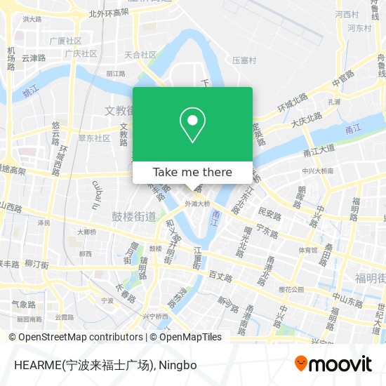 HEARME(宁波来福士广场) map