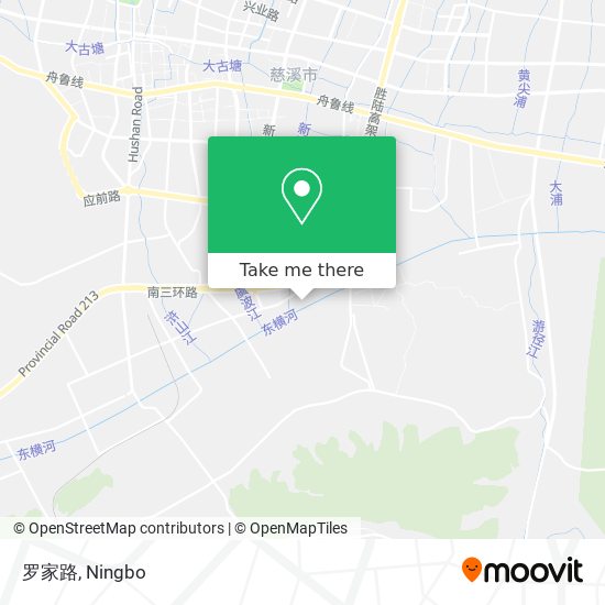 罗家路 map