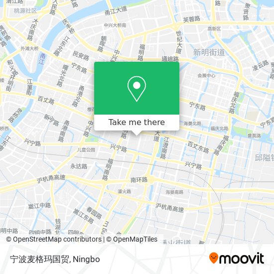 宁波麦格玛国贸 map