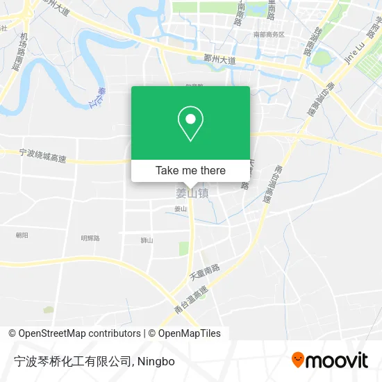 宁波琴桥化工有限公司 map